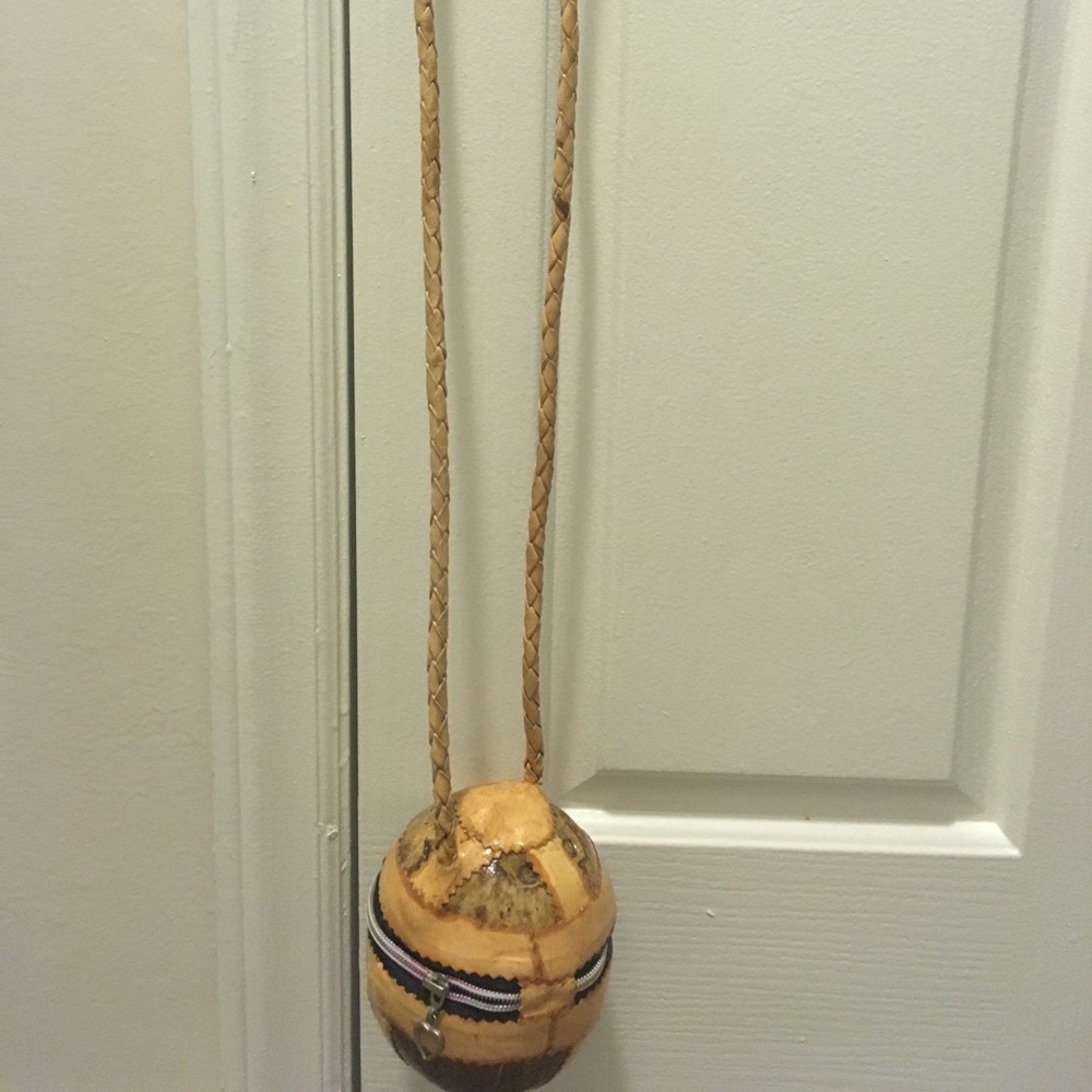 Coconut purse  for game, movies, etc or